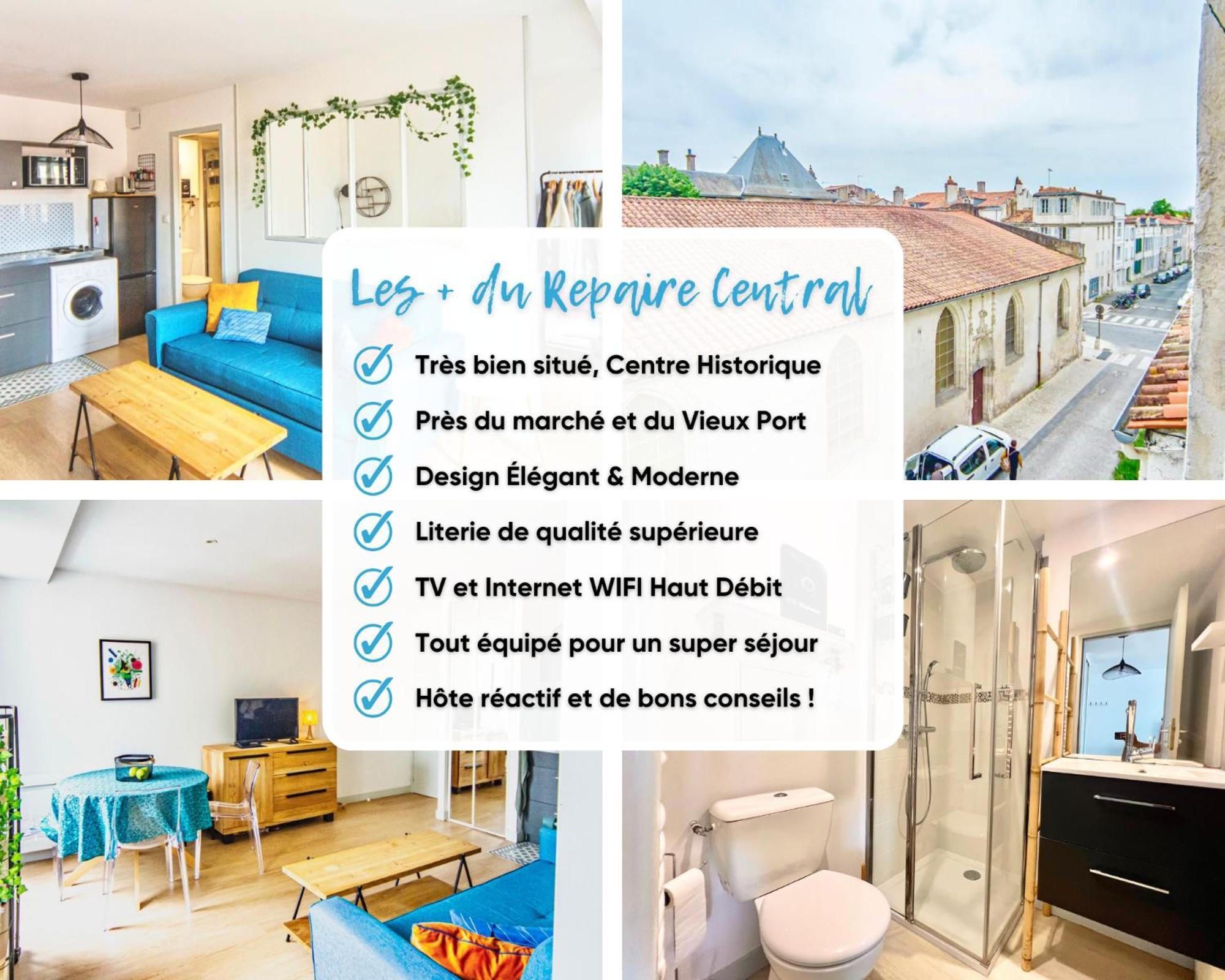 Repaire - Chic & Moderne - Wifi Gratuit - Parfaitement Equipe - Centre-ville Historique Apartment *